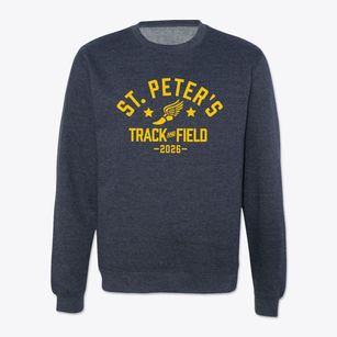 St. Peter's Lutheran School Track and Field Crewneck Sweatshirt