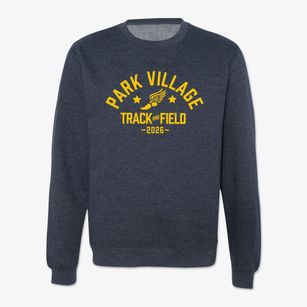 Park Village Elementary School Track and Field Crewneck Sweatshirt