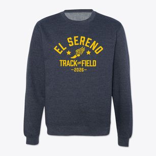 El Sereno Elementary School Track and Field Crewneck Sweatshirt