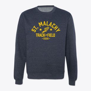Saint Malachy School Track and Field Crewneck Sweatshirt