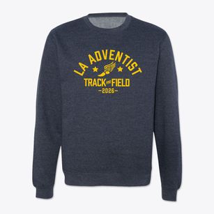 Los Angeles Adventist Academy Track and Field Crewneck Sweatshirt