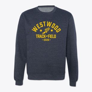 Westwood Elementary School Track and Field Crewneck Sweatshirt
