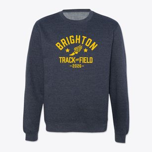 Brighton Adventist Academy Track and Field Crewneck Sweatshirt