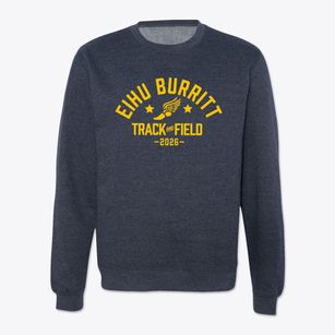 Eihu Burritt Elementary School Track and Field Crewneck Sweatshirt
