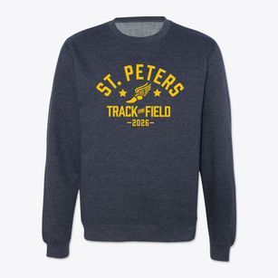 Saint Peters Academy Track and Field Crewneck Sweatshirt