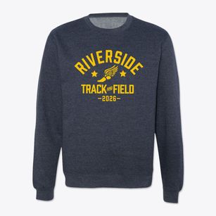 Riverside Elementary School Track and Field Crewneck Sweatshirt