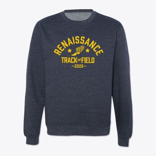Renaissance Christian Academy Track and Field Crewneck Sweatshirt