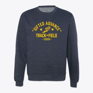 School For The Advancement Of Gifted Track and Field Crewneck Sweatshirt