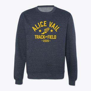 Alice Vail Middle School Track and Field Crewneck Sweatshirt