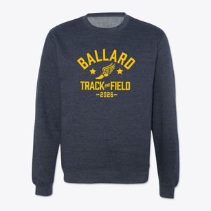 Ballard Community Junior High School Track and Field Crewneck Sweatshirt