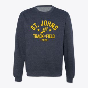 Saint Johns Elementary School Track and Field Crewneck Sweatshirt