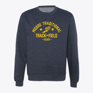 Moore Traditional High School Track and Field Crewneck Sweatshirt