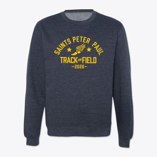 Saints Peter & Paul Elementary School Track and Field Crewneck Sweatshirt