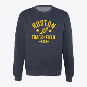 Ruston Elementary School Track and Field Crewneck Sweatshirt