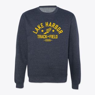 Lake Harbor Middle School Track and Field Crewneck Sweatshirt