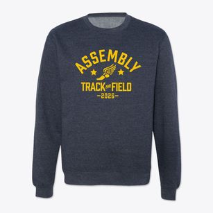 Assembly Christian School Track and Field Crewneck Sweatshirt