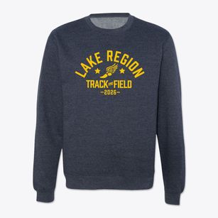 Lake Region High School Track and Field Crewneck Sweatshirt