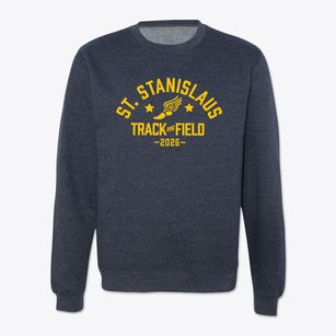 Saint Stanislaus Kostka School Track and Field Crewneck Sweatshirt