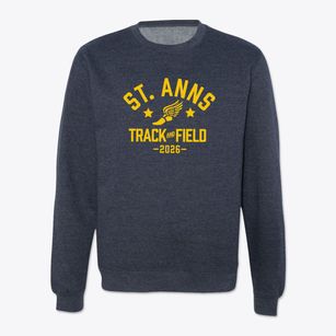 Saint Anns School Track and Field Crewneck Sweatshirt