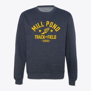 Mill Pond School Track and Field Crewneck Sweatshirt