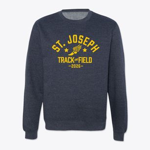 Saint Joseph Elementary School Track and Field Crewneck Sweatshirt
