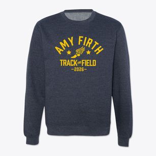 Amy Firth School Track and Field Crewneck Sweatshirt