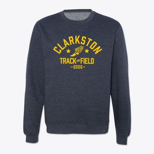 Clarkston Middle School Track and Field Crewneck Sweatshirt