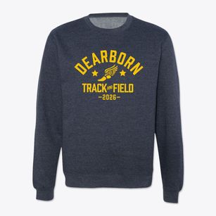 Dearborn Heights Montessori Center Track and Field Crewneck Sweatshirt