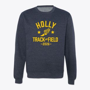 Holly High School Track and Field Crewneck Sweatshirt