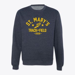 Saint Mary's School Track and Field Crewneck Sweatshirt
