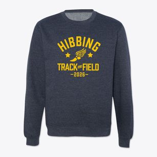 Hibbing Catholic School Track and Field Crewneck Sweatshirt