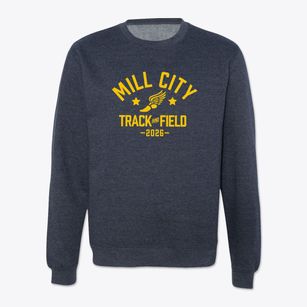 Mill City Montessori School Track and Field Crewneck Sweatshirt