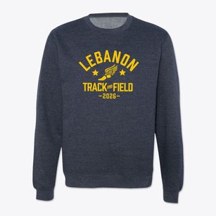 Lebanon Technology And Career Center Track and Field Crewneck Sweatshirt
