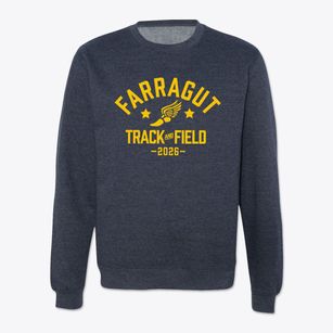 Farragut Elementary School Track and Field Crewneck Sweatshirt