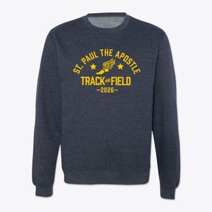 Saint Paul The Apostle School Track and Field Crewneck Sweatshirt