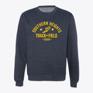 Southern Heights Elementary School Track and Field Crewneck Sweatshirt