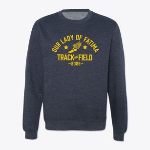 Our Lady Of Fatima School Track and Field Crewneck Sweatshirt