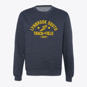 Lynbrook South Middle School Track and Field Crewneck Sweatshirt
