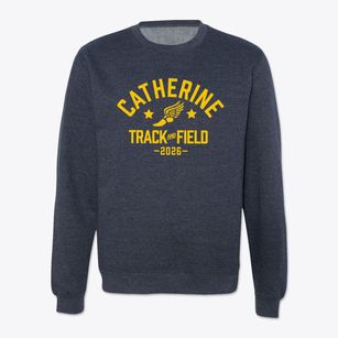 Catherine & Count Basie Junior High Track and Field Crewneck Sweatshirt