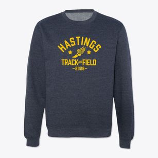Hastings High School Track and Field Crewneck Sweatshirt
