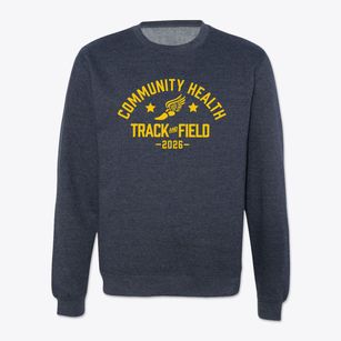 Community Health Academy Track and Field Crewneck Sweatshirt