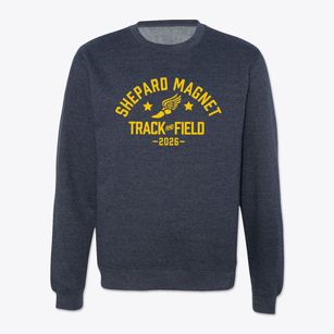 Shepard Magnet Middle School Track and Field Crewneck Sweatshirt