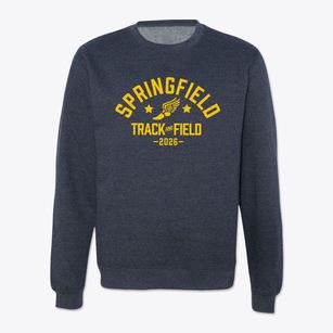 Springfield High School Track and Field Crewneck Sweatshirt