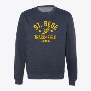 Saint Bede School Track and Field Crewneck Sweatshirt