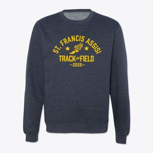 Saint Francis Assisi School Track and Field Crewneck Sweatshirt