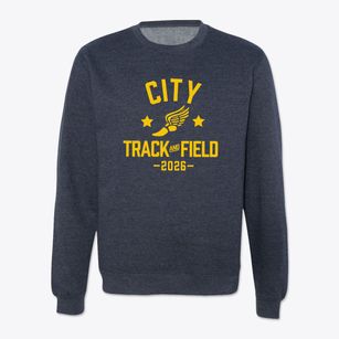 City Center Academy Track and Field Crewneck Sweatshirt