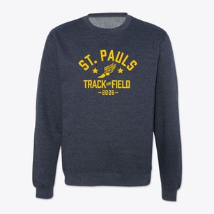 St Pauls Parish Track and Field Crewneck Sweatshirt