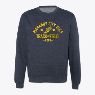 Mahanoy City Elks Track and Field Crewneck Sweatshirt
