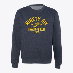 Ninety Six Elementary School Track and Field Crewneck Sweatshirt