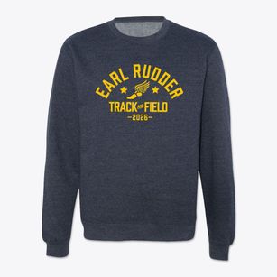 Earl Rudder Middle School Track and Field Crewneck Sweatshirt